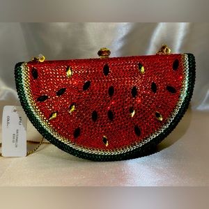 Blinged out watermelon 🍉 purse. If you need measurements please ask.